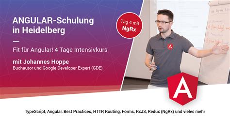 Angular-Schulung in Heidelberg im Juni 2020