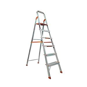 National ladders Extra Heavy Duty Foldable Aluminium Ladder 5" Broad ...