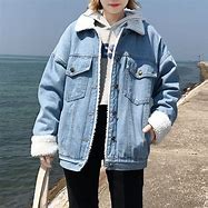 Image result for Denim Winter Jackets for Women