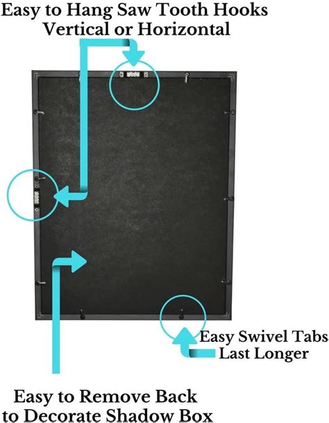 TicketShadowBox 12x15” Display Shadow Box Frame with Linen India | Ubuy