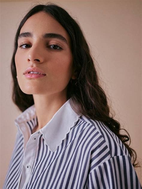 Cape Cove Stripe Embroidered Shirt, Navy/White