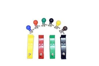 ALEXERA Healthcare Adult Suction Cup Bulb and Multicolor Limb Clamp ...