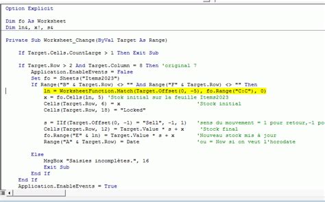 Image result for Excel Code Modifier Enregistrement