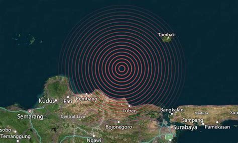An earthquake with a magnitude of 7.0 on the Richter Scale hit 96 km ...
