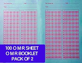 OMR Booklet OMR Sheet OMR Book for Kerala PSC UPSC RRB Bank Exams KTet ...
