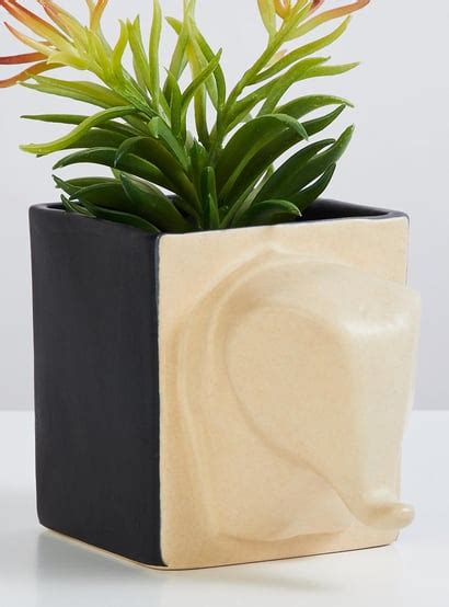 Buy Corsica Eden Ceramic Elephant Planter from Corsica by Home Centre ...