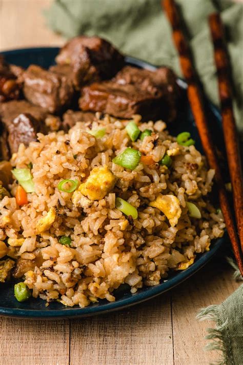 Hibachi Style Fried Rice Better Than Takeout Hibachi Style Fried Rice
