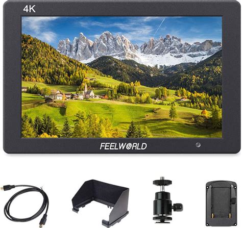 Buy FEELWORLD T7 7 Inch DSLR On Camera Field Monitor Video Assist Full ...