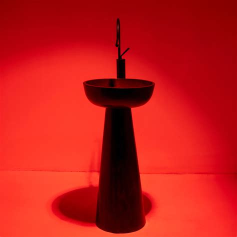 Ciro Pedestal Basin – Sculpted Terrazzo Art for Luxury Bathrooms ...