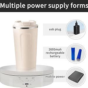 PGSA2Z 2 In 1 Rotating Display Stand 15-22cm Replacement Cover for ...