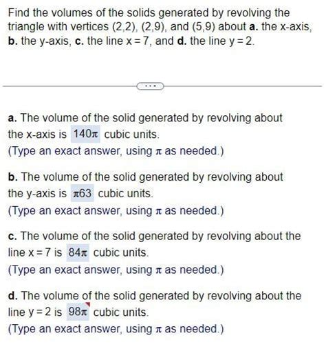 Image result for Washer Method Calculus Examples