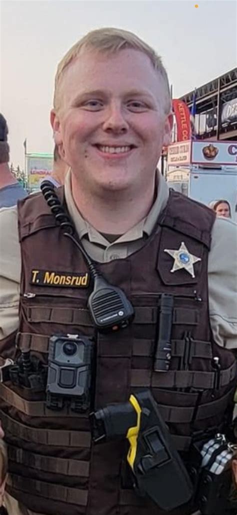 Meet Deputy Sheriff Monsrud, who knows this area - Roseau Times-Region