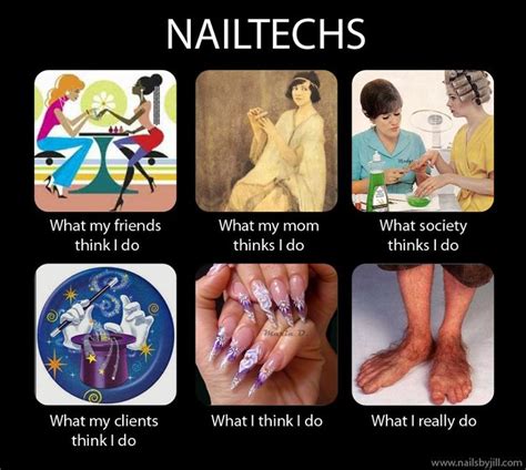nail meme | Nail tech quotes, Nail tech humor, Nail tech