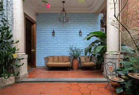 Buy Blue Brick Wallpaper – ₹99/sq ft