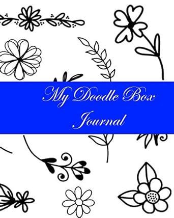 My Doodle Box Journal: Lined Journal With Doodle Boxes (8 x 10) 60 ...