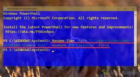Batch Rename PowerShell 的图像结果