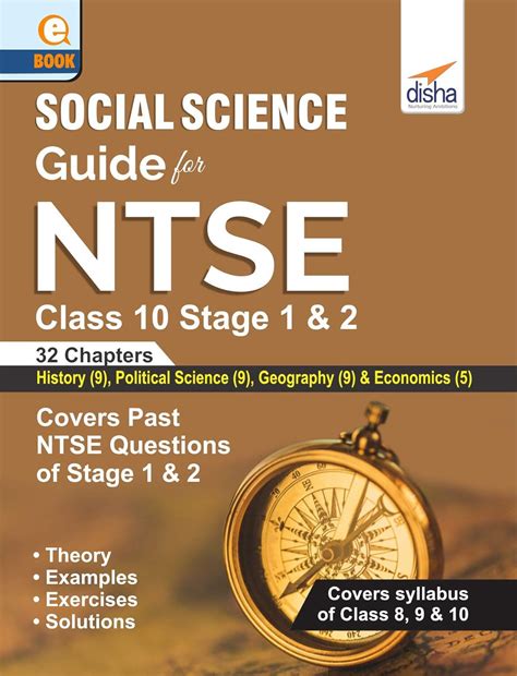 Social Science Guide for NTSE Class 10 Stage 1 & 2 eBook : Disha ...