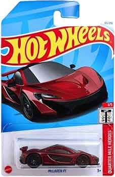 Hot Wheels Mclaren P1 Quarter Mile Heroes Ages 3 and Up by Small CLAP ...