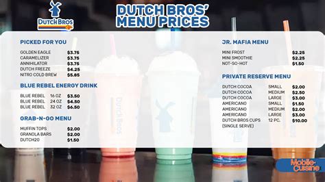 Updated Dutch Bros Menu Prices + Secret Menu (2024)