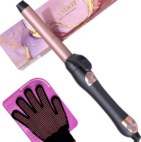 Amazon.com: LANDOT Automatic Rotating Curling Iron 1-inch: Auto Curling ...