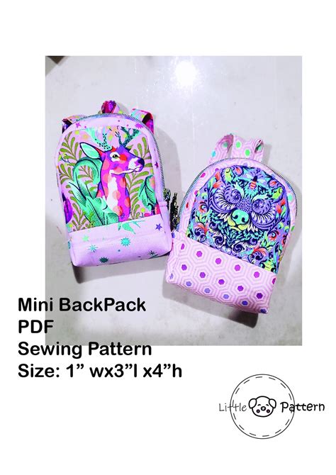 Image result for Backpack Pattern Free