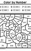 Image result for Math Color by Number Cat