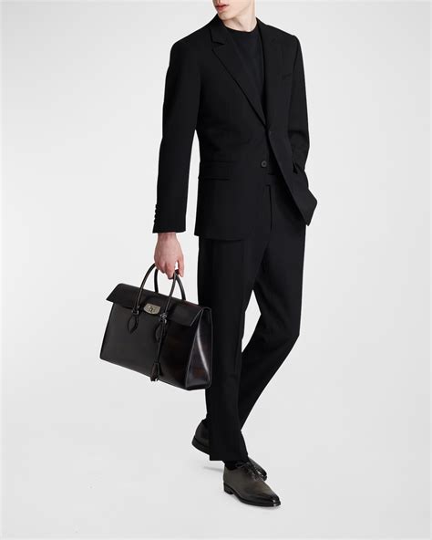 Emporio Armani Men's Solid Wool Suit | Neiman Marcus
