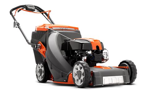 Rasaerba con motore a scoppio, tagliaerba senza raccolta e  