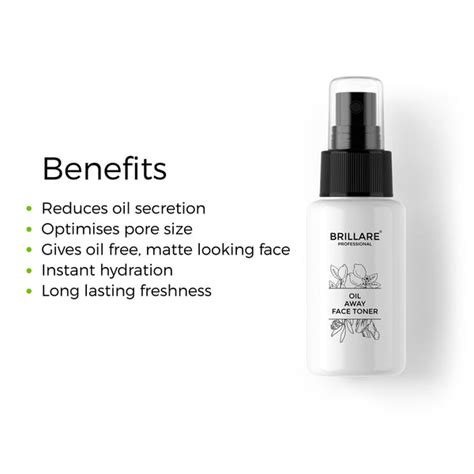 Oil Away Face Toner For Acne Prone Skin | Brillare