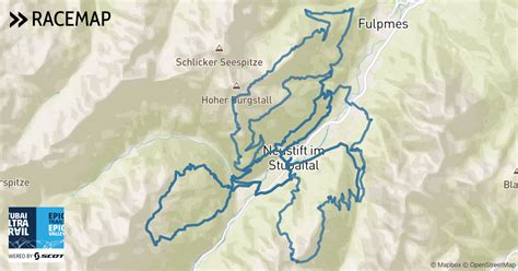 Stubai Ultratrail 2025 » Racemap
