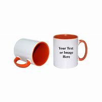 Image result for Bright Orange Mug