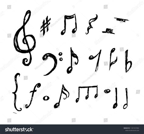 Hand Drawn Music Notes 的图像结果