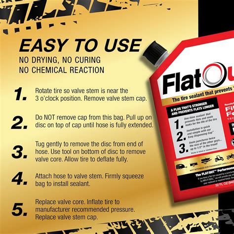 FlatOut Off-Road Multi-Purpose Tire Sealant - India | Ubuy
