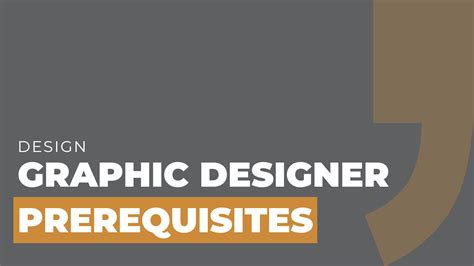 Graphic Designer Prerequisites - MOCK, the agency