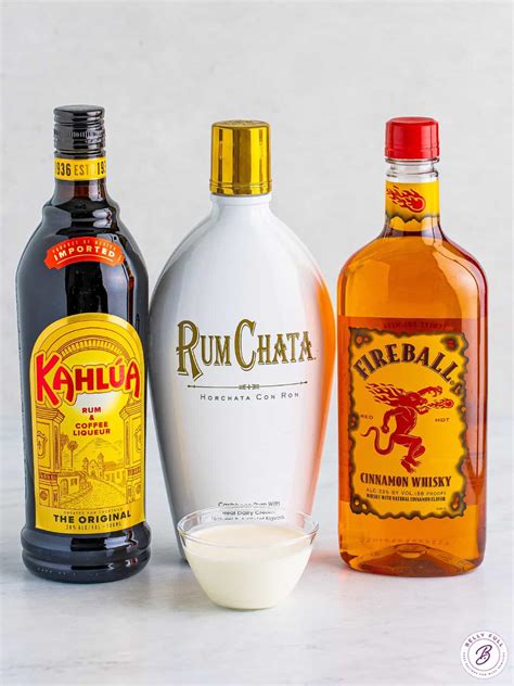 Fireball Drinks Recipes, Rumchata Cocktails, Kahlua Drinks, Fireball ...