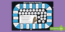 Rounding Rabbits Maths Board Game (teacher made) - Twinkl