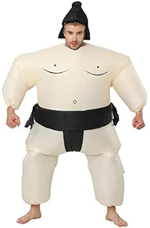 Buy JASHKE Inflatable Sumo Wrestling Suits Sumo Costume Adult Blow up ...