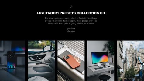 Lightroom Presets Collection 03 - Oliur