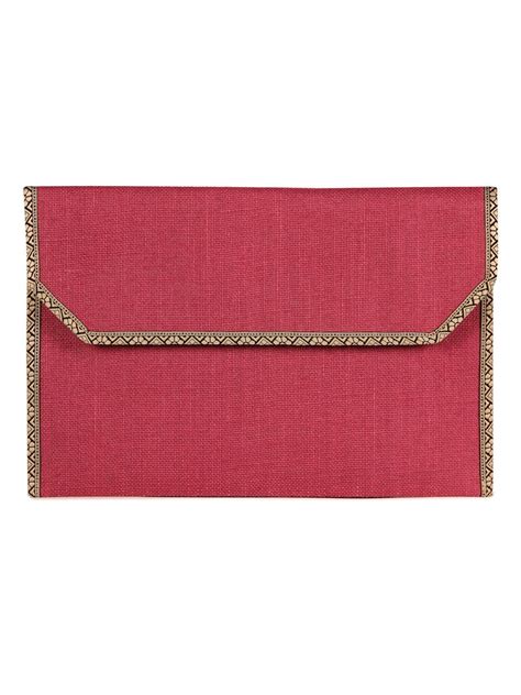 Jute Cottage Eco-Friendly Lace Border Files and Documents Folder ...
