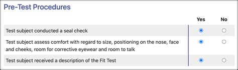 Image result for FIT Test Procedure