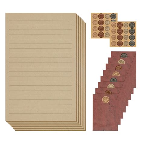 Buy Vintage Stationery envelopes 95 Pieces Set of Vintage Stationery ...