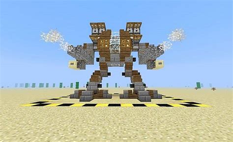 Image result for Minecraft Mech Robot Tutorial