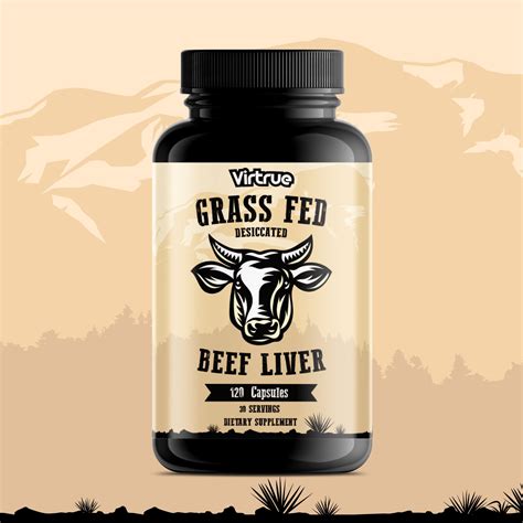 Grass Fed Desiccated Beef Liver Capsules - Beef Liver Supplements – Virtrue