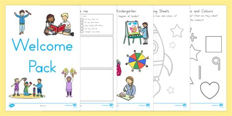 Kindergarten Worksheets Pack丨Back to Preschool.