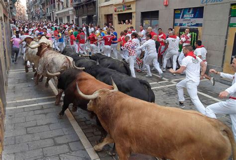 Running of the bulls in Pamplona Photos - ABC News
