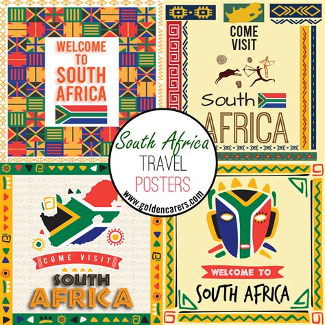 South Africa Travel Posters