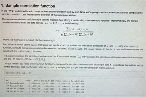 Image result for Sample Correlation Formula