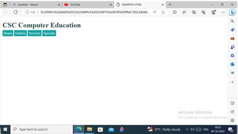 Image result for Sample HTML5 CSS