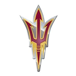 NCAA Arizona State Sun Devils Die Cut Color Automobile Emblem : Amazon ...