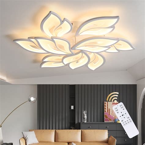 Garwarm Dimmable LED Flower Ceiling Light - Modern India | Ubuy